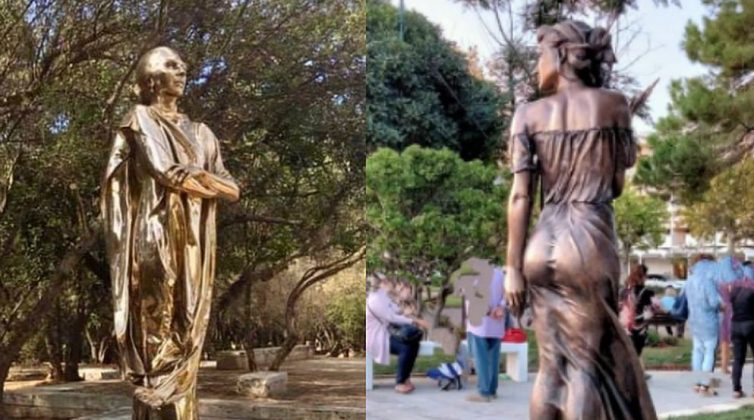 Από την "χρυσή" Μαρία Κάλλας, στις αγνώριστες Αλίκη και πριγκίπισσα Νταϊάνα - Αγάλματα που προκάλεσαν αντιδράσεις