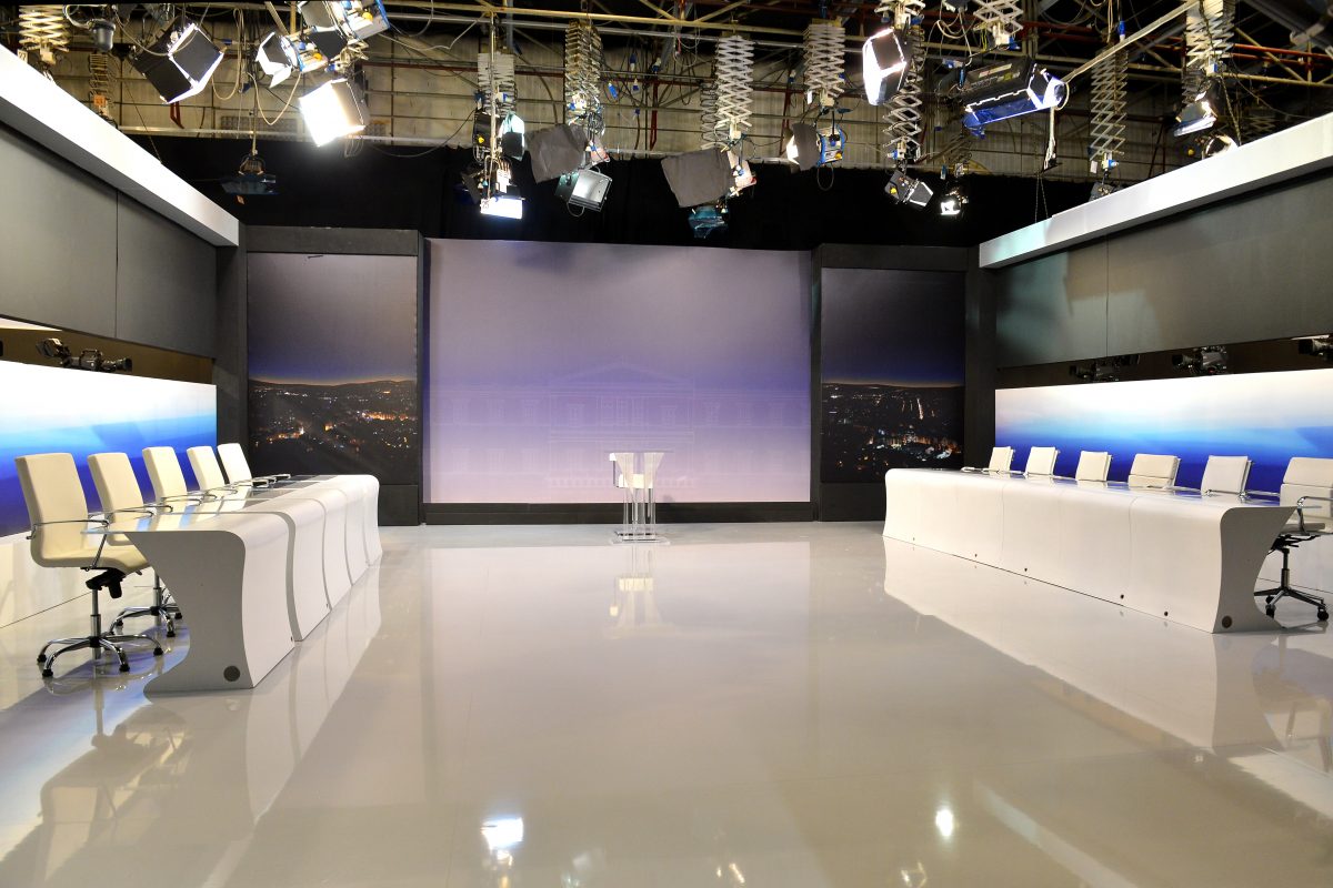 Όλα έτοιμα για το debate των πολιτικών αρχηγών, στην ΕΡΤ