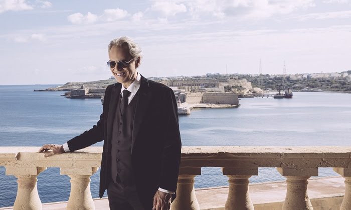 Andrea Bocelli: Το συγκινητικό μήνυμα προς τους Έλληνες, λίγο πριν τη μεγάλη συναυλία στην Αθήνα