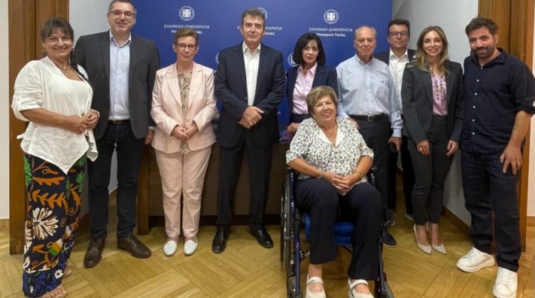 Συνάντηση της Ένωσης Ασθενών Ελλάδας με τον Υπουργό Υγείας