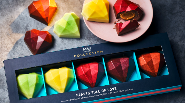 Love is all around! Τα Marks & Spencer γιορτάζουν την ημέρα του Αγίου Βαλεντίνου με μια αποκλειστική σειρά M&S Food